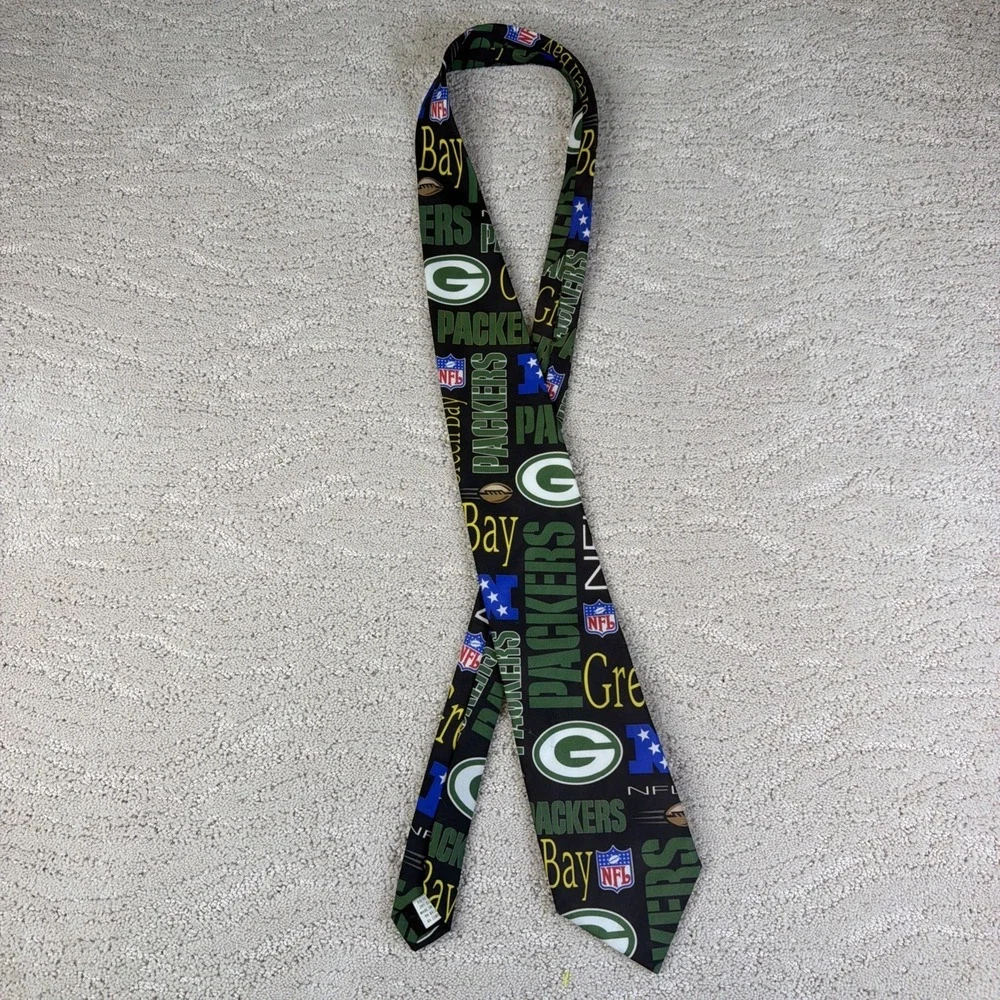 Men's Ralph Marlin Neck Tie NFL Green Bay Packers